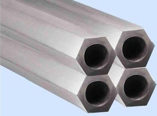 stainless steel hexagonal shape steel piping