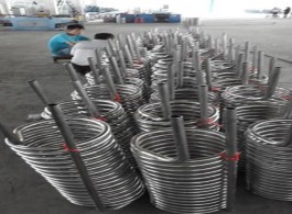 stainless steel tubing coil 1/4 for heat exchanger