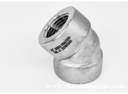 Forged threaded 45 degree elbow Forged threaded 45 degree elbow