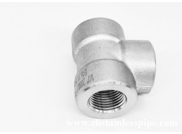 forged high pressure threaded tee class 2000  forged high pressure threaded tee class 2000