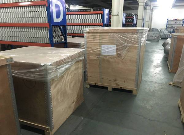 stainless steel pipe fittings wooden crate packing